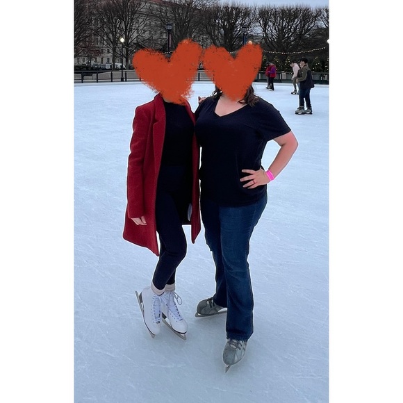 Zara Trafaluc Rust Red-Orange Coat - Picture 5 of 7